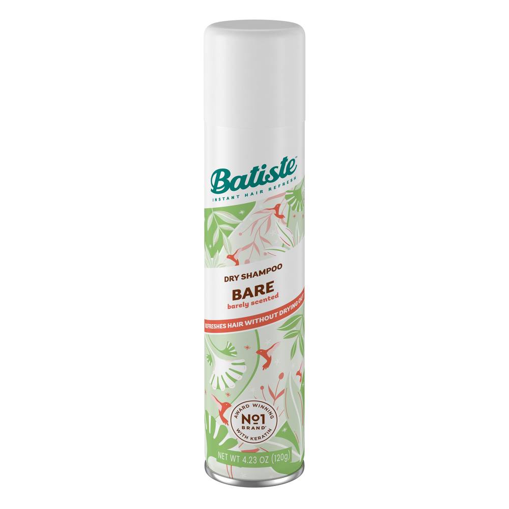 Batiste Dry Shampoo, Bare Fragrance, 4.23 OZ