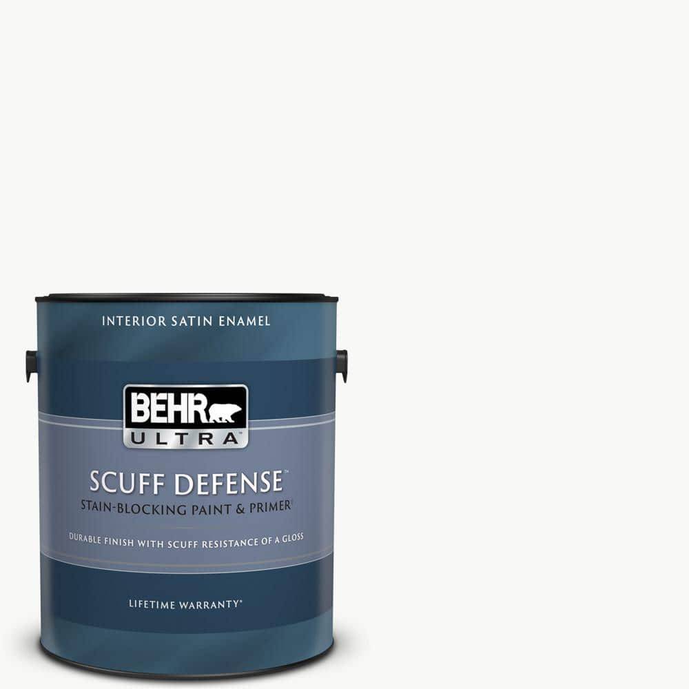 Behr Ultra 1 Gal. Deep Base Extra Durable Satin Enamel Interior Paint And Primer