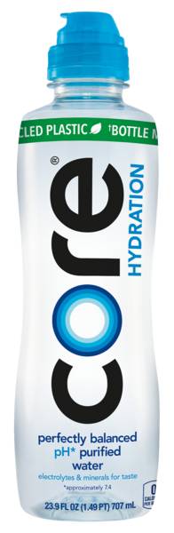 Core Hydration Perfectly Balanced Purified Water 23.9oz