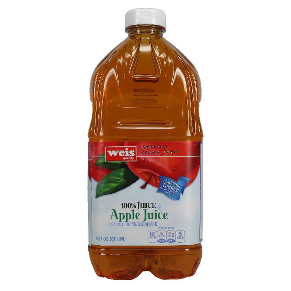 Weis 100% Apple Juice (64 fl oz)