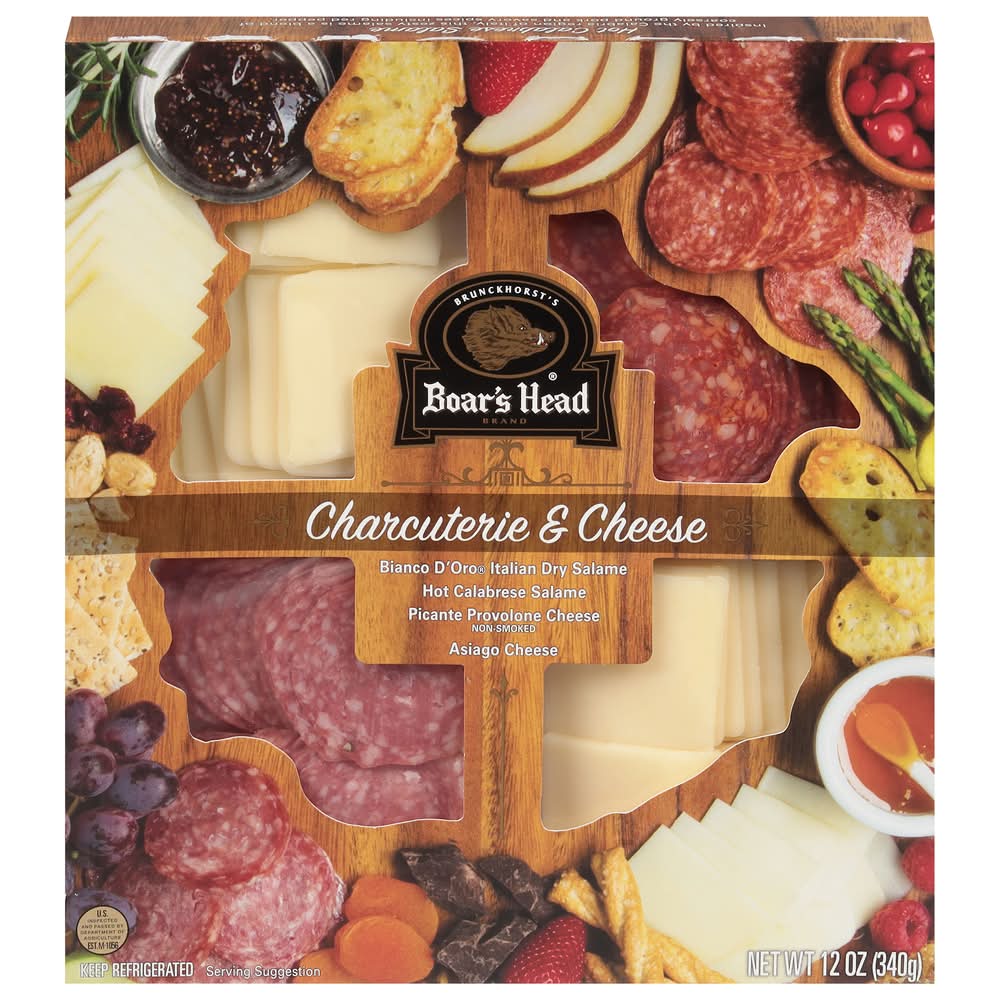 Boar's Head Charcuterie and Cheese (12 oz)