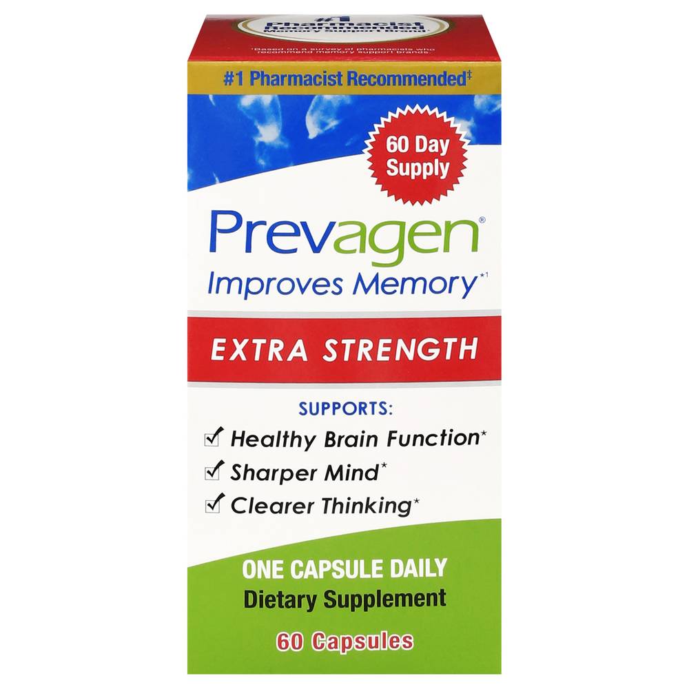 Prevagen Capsules Extra Strength Improves Memory