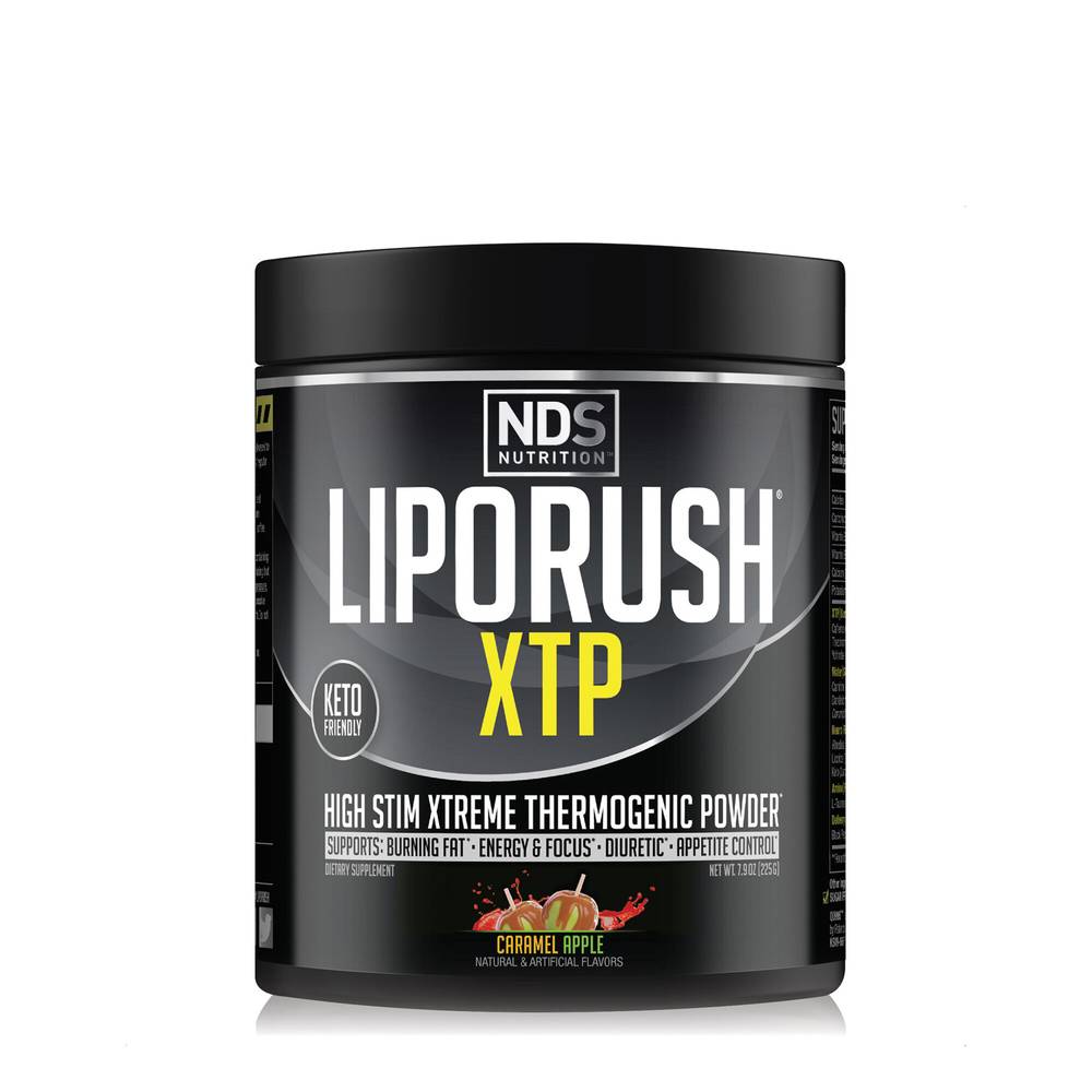 Liporush High Stim Xtreme Thermogenic Powder (7.9 oz) (caramel apple)