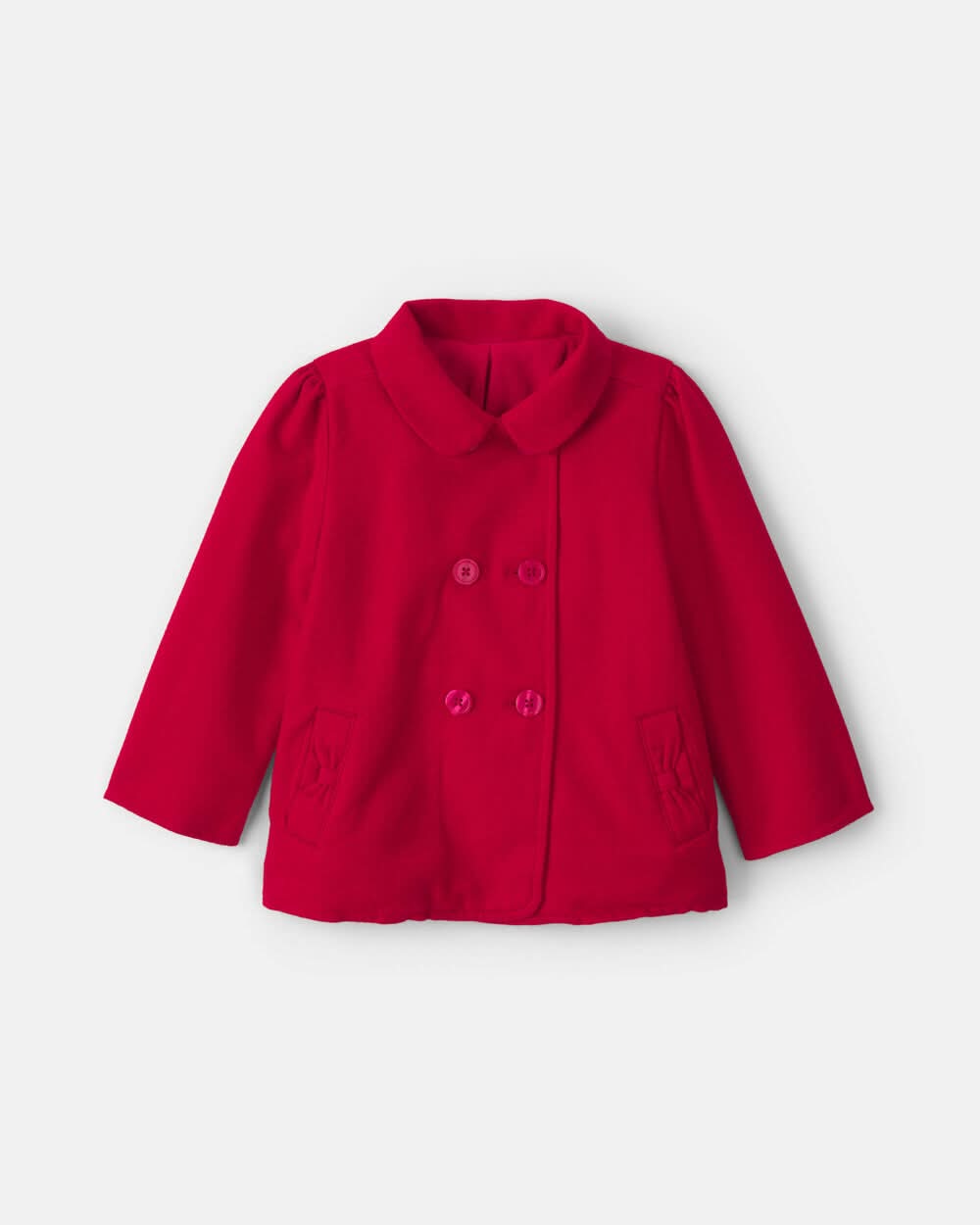 Toddler Girl Coat - Red - 4T