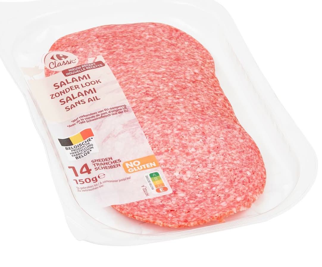 Carrefour Classic'' Salami Zonder Look 14 Sneden 150 g