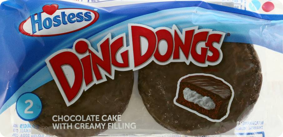 Hostess Ding Dongs Cake With Creamy Filling (chocolate)
