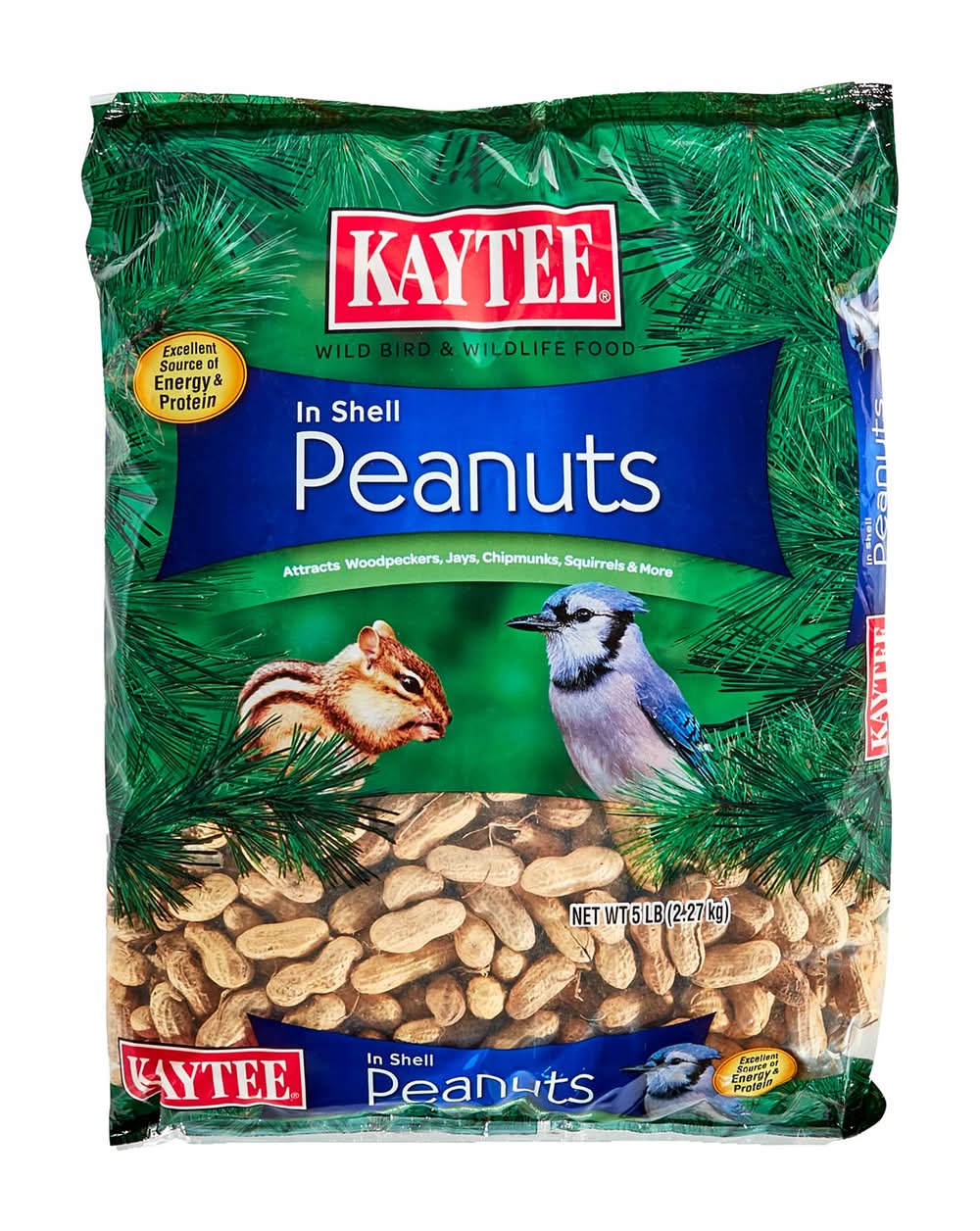 KAYTEE® Whole Shell Peanuts Wild Bird & Wildlife Food (Size: 5 Lb)