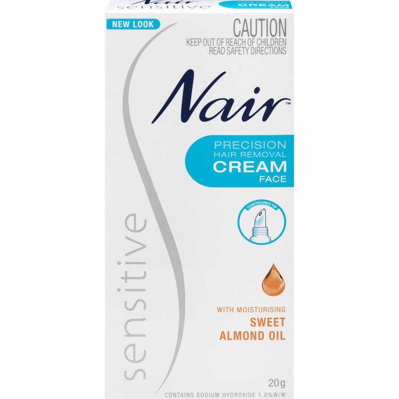 Nair Sensitive Precision Hair Remover Facial Cream 20g