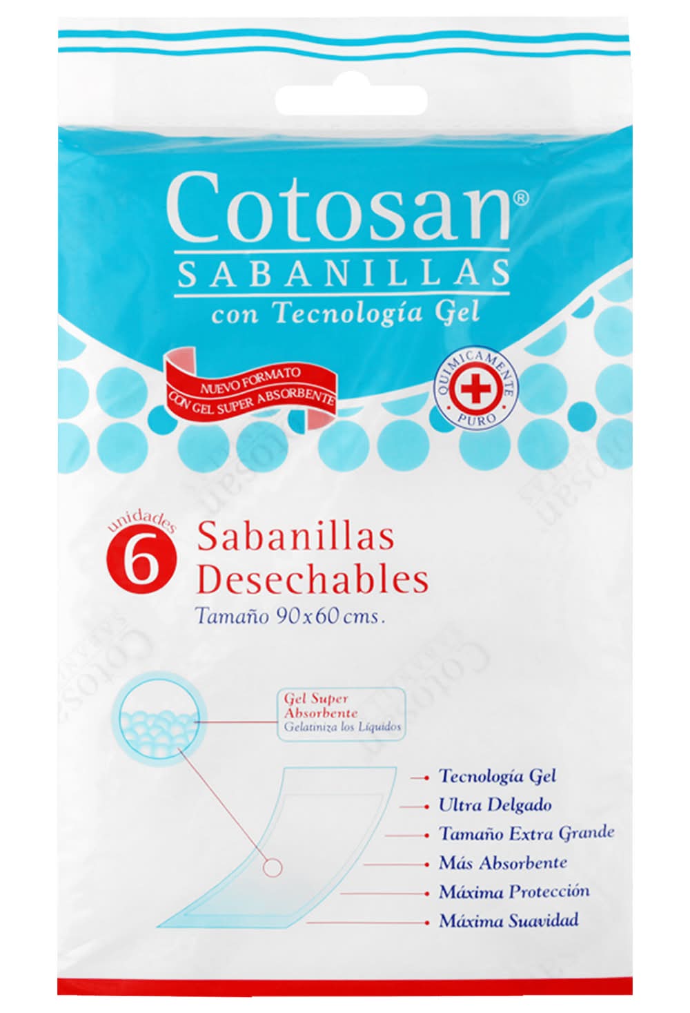 Cotosan · Sabanillas desechables adultos (300 g)