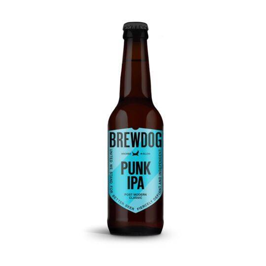 Brewdog bière blonde punk sans alcool 33 cl