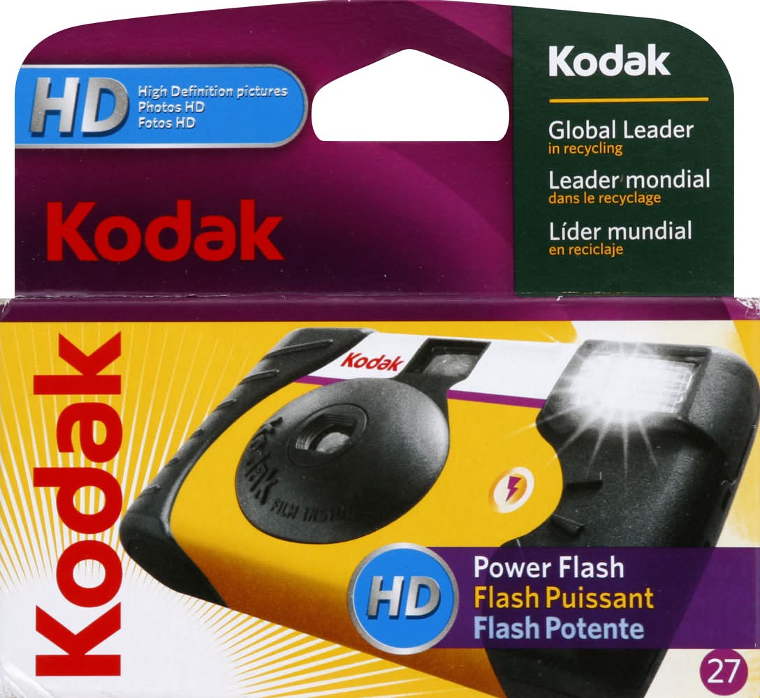 Kodak Hd Power Flash Single Use Camera
