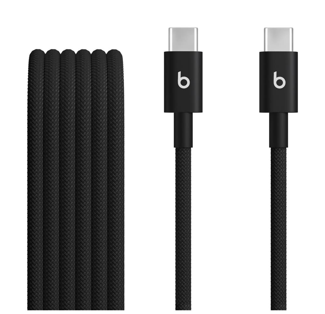 Beats Usb-C To Usb-C Cable 5 Ft. Black