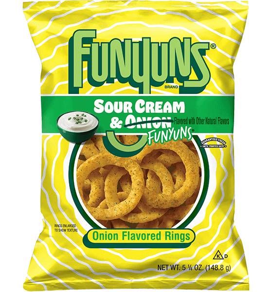 Funyuns Sour Cream & Funyuns 5.25oz