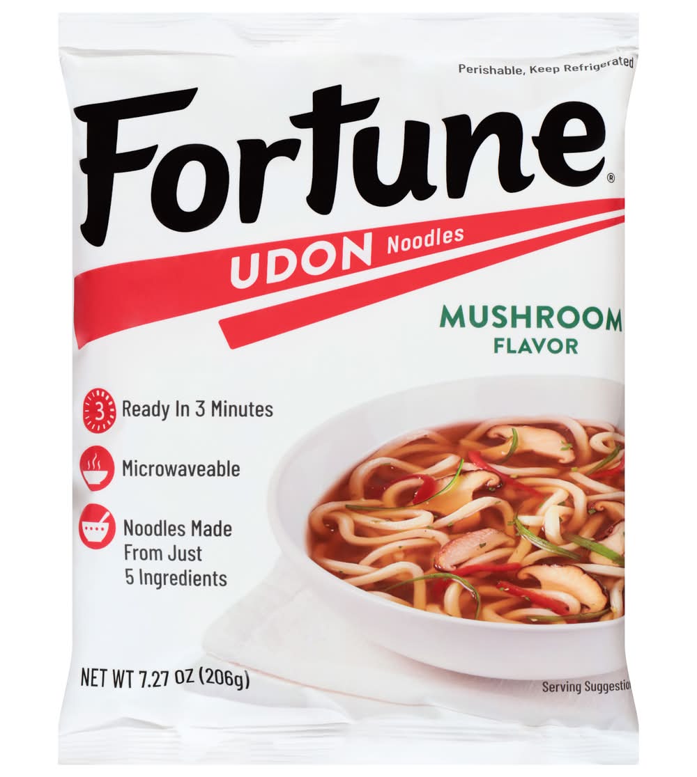 Fortune Mushroom Flavor Udon Noodles (7.3 oz)
