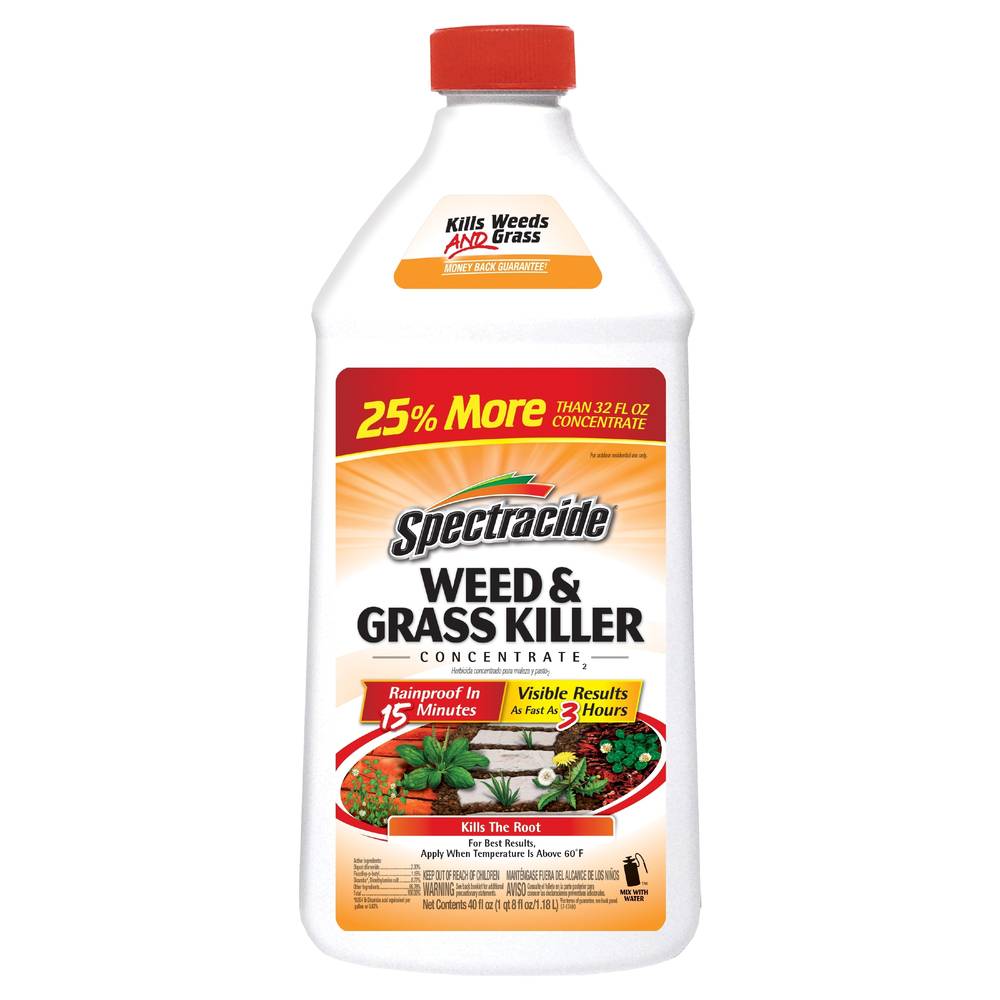 Spectracide 25% More Bonus 40-oz Concentrated Weed and Grass Killer | HG-56009