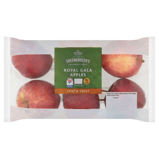 Morrisons Greengrocer's Royal Gala Apples (6 pack)