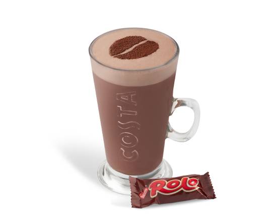 Rolo Chocolate Caramel Hot Chocolate