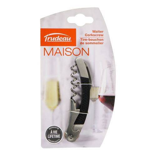 Trudeau tire-bouchon de sommelier (1unité) - maison waiter corkscrew (1 unit)