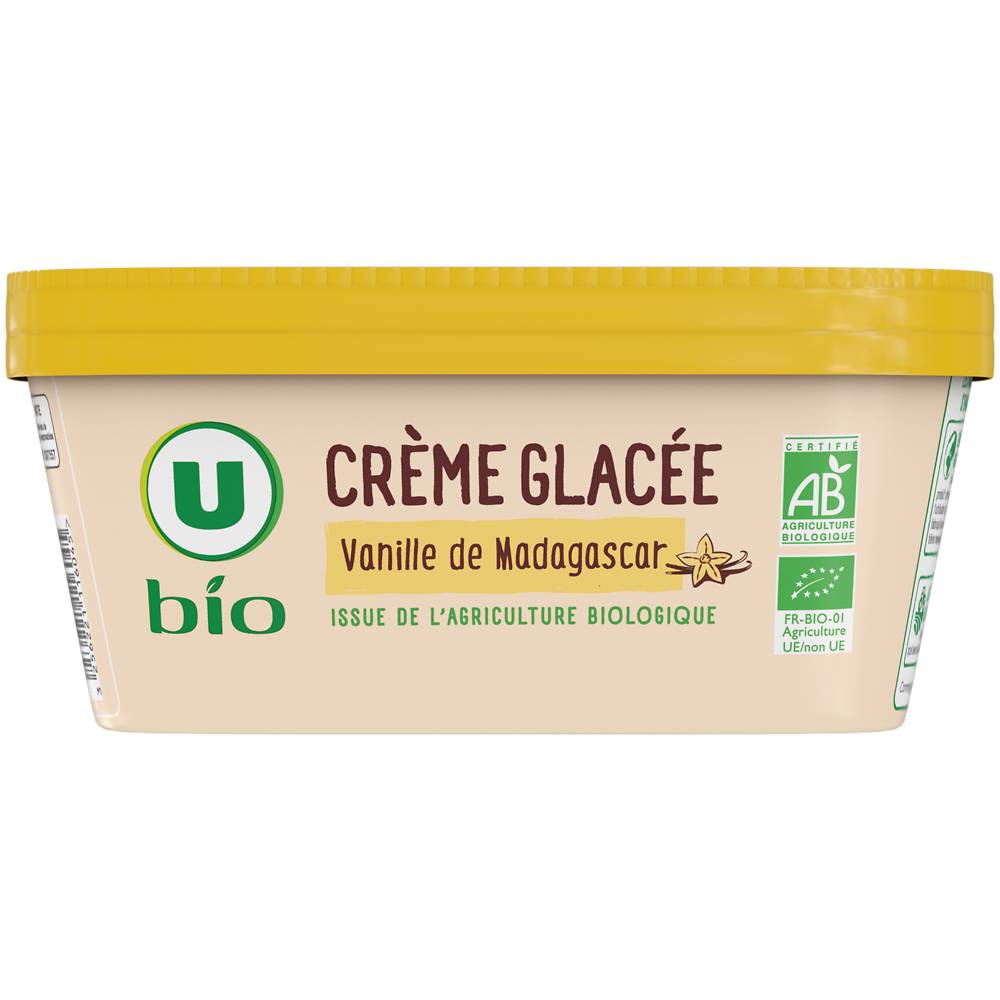 U Bio - U bac crème glacée à la vanille de madagascar