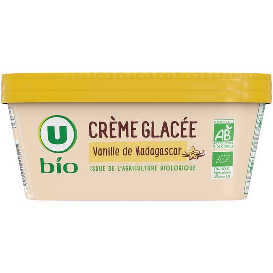 U Bio - U bac crème glacée à la vanille de madagascar