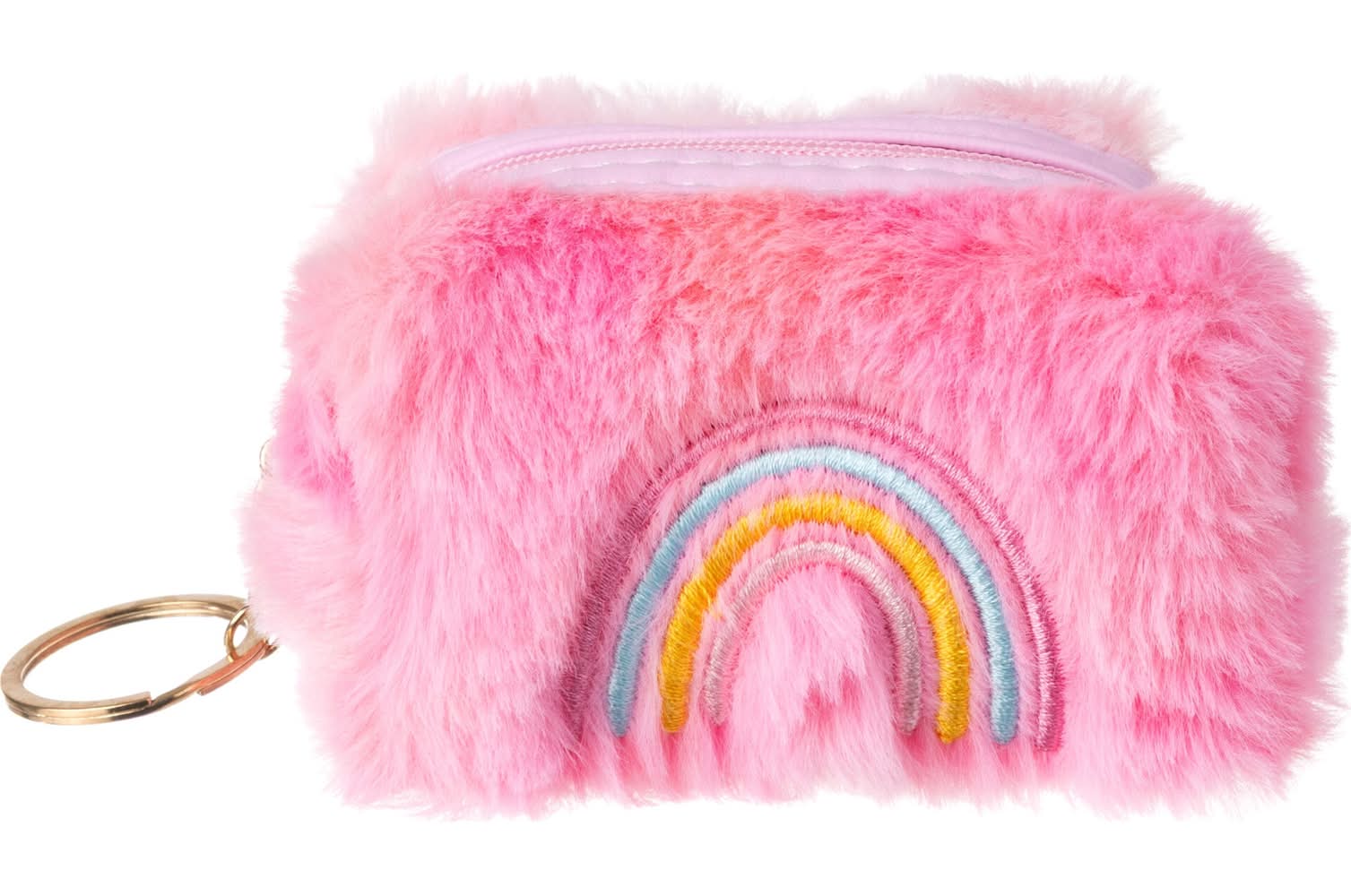 Porta Moedas Peluche Arco Iris