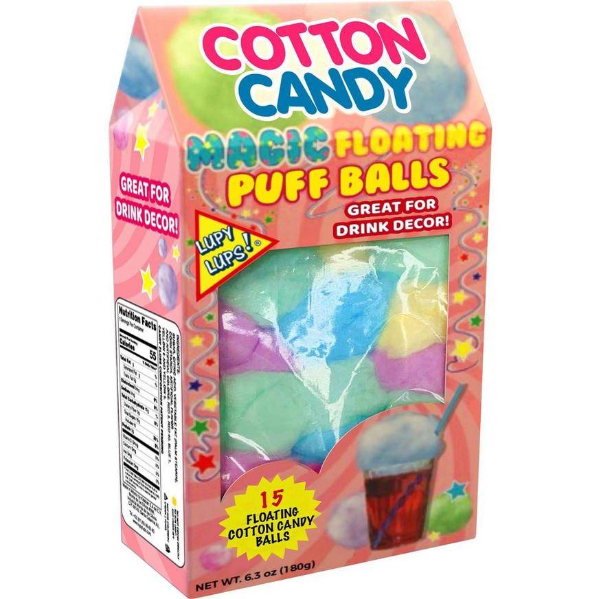 Party City Magic Floating Cotton Candy Puff Balls (multi)