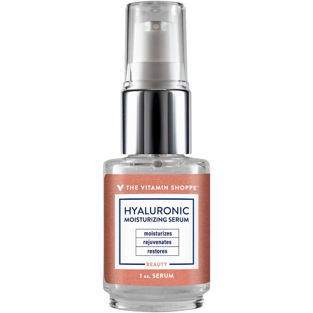 The Vitamin Shoppe Hyaluronic Acid Booster Serum Moisturizes, Rejuvenates, & Restores Beauty