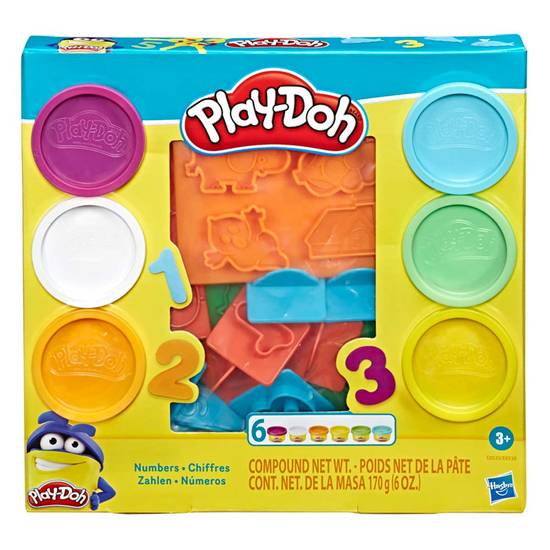 Play-doh números