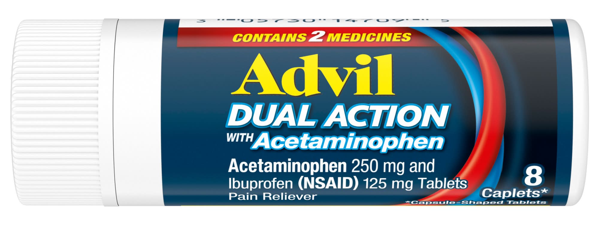 Advil Dual Action Coated Caplets
