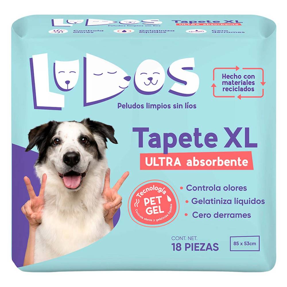 Ludos tapete ultra absorbente (18 un) (xl)