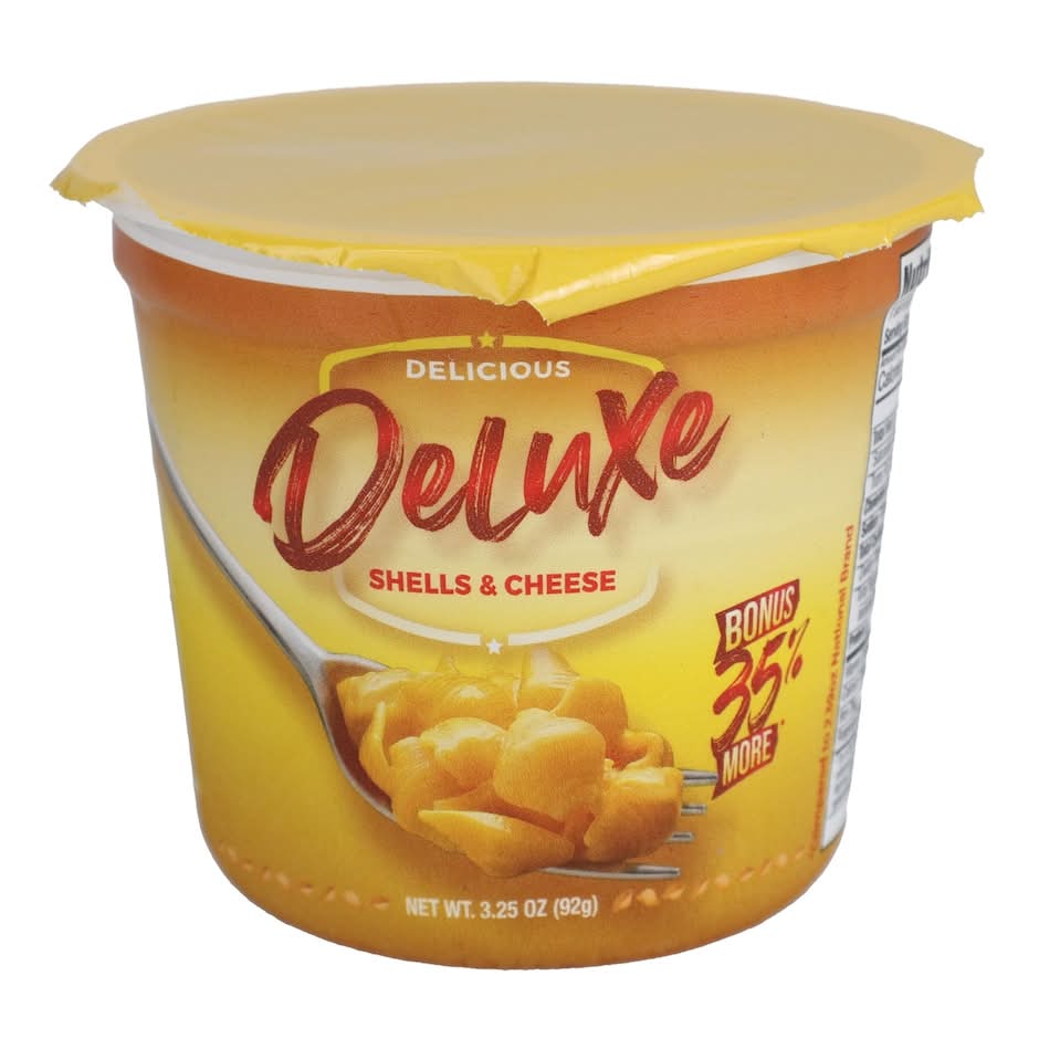 Deluxe Shells & Cheese Microwavable Cups (3.25 oz)