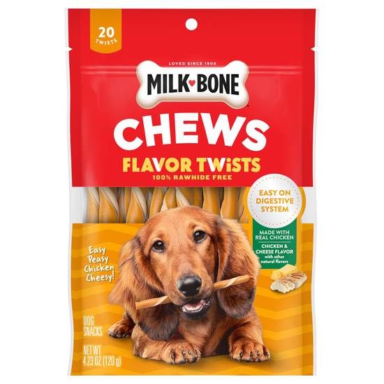 Milk-Bone Flavor Twists Chicken Dog Snacks (4.2 oz)