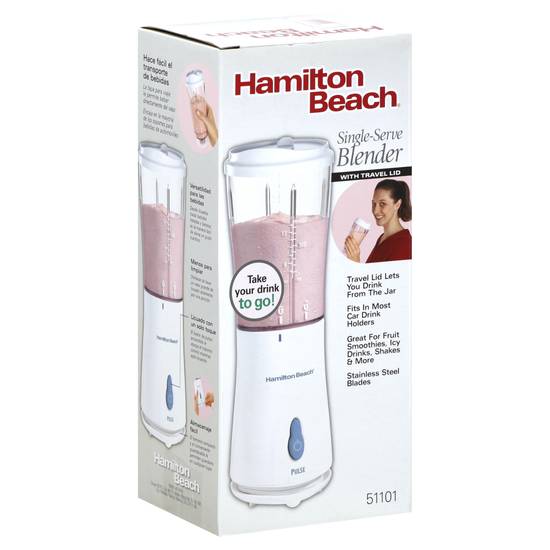 Hamilton Beach Single-Serve Blender With Travel Lid (1 blender)