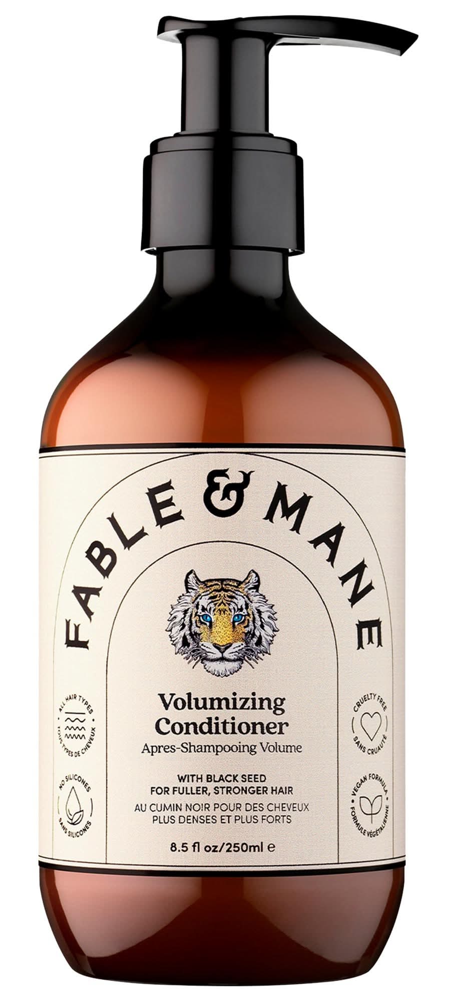 Fable & Mane Volumizing Conditioner for Fine, Dry, Thinning Hair 8.5 oz / 250mL