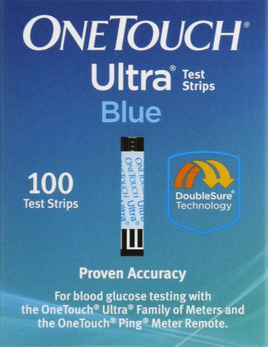 Onetouch Ultra Blue Test Strips ( 100 ct )
