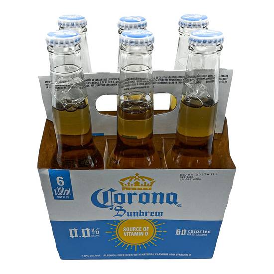 Corona Sunbrew Vitamin D Non Alocholic Beer Bottle (6 ct, 11.15 fl oz)