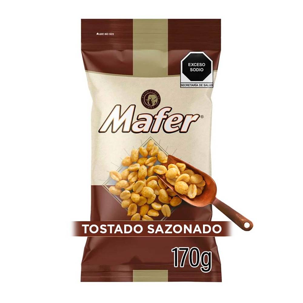 Cacahuate Tostado Sazonado Mafer 170G