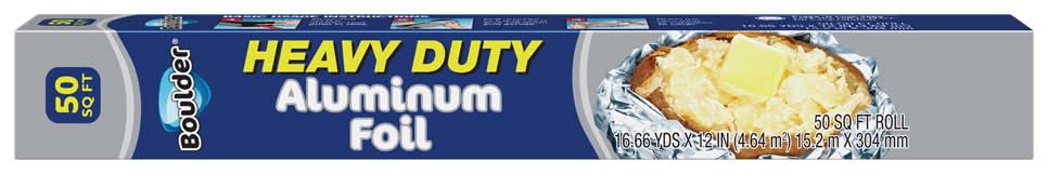 Boulder Canyon Heavy Duty Aluminum Foil, 15.2m x 304mm