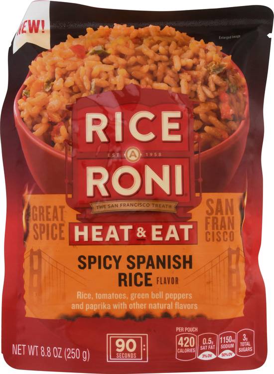Rice-A-Roni Heat & Eat Spicy Spanish Rice