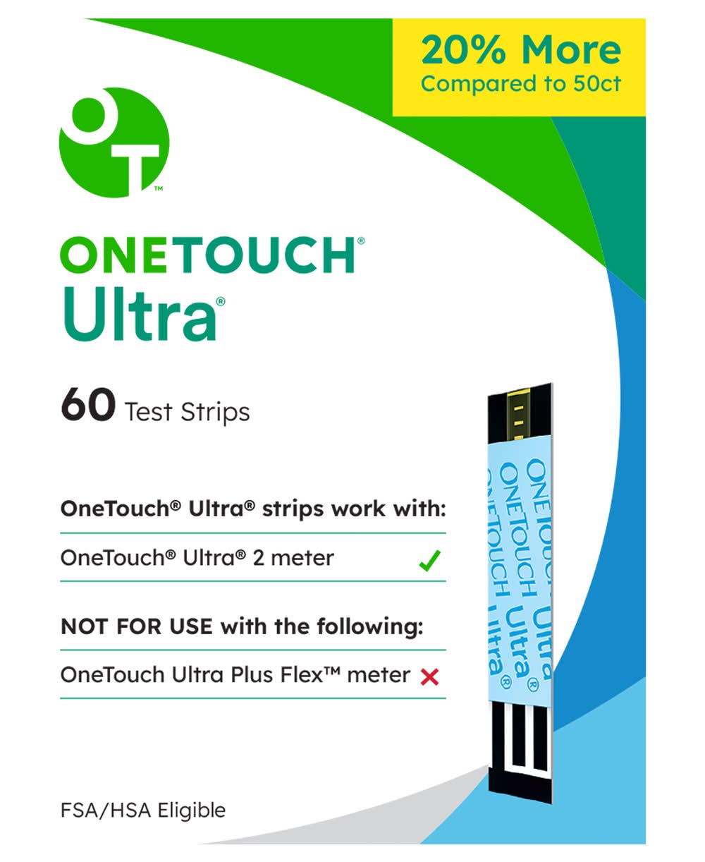 OneTouch Ultra Test Strips (60 ct)