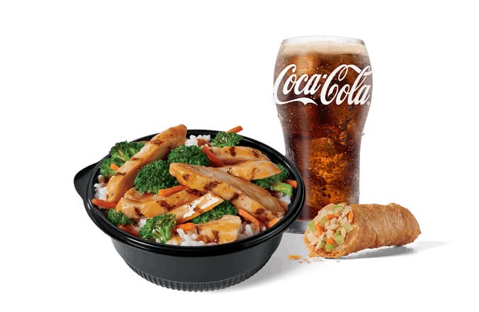 Grilled Chicken Teriyaki Protein Bowl Combo