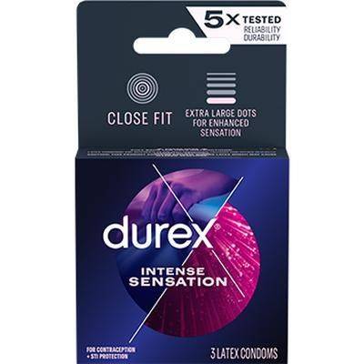 DUREX Preservativo Sensacion Intensa 3s 91006
