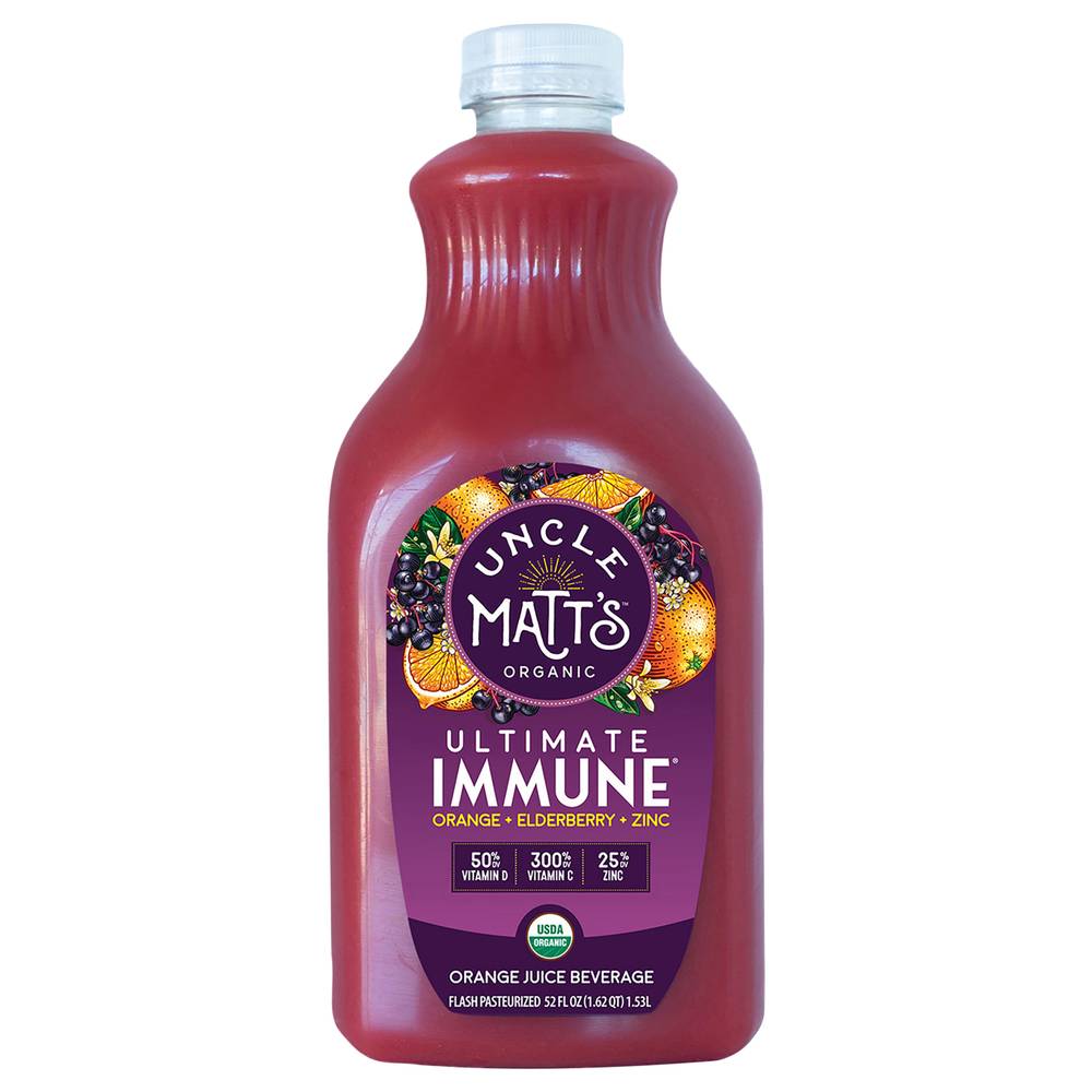 Uncle Matt's Organic Ultimate Immune Orange Juice Beverage (52 fl oz)