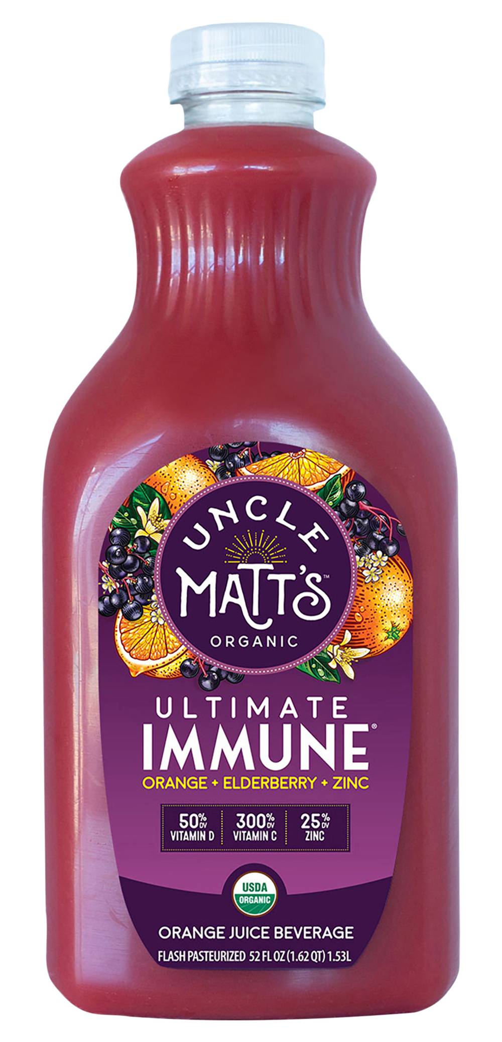 Uncle Matt's Organic Ultimate Immune Orange Juice Beverage (52 fl oz)