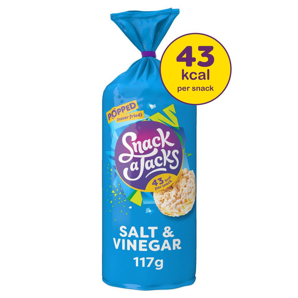 Snack a Jacks Salt & Vinegar Rice Cakes 126g