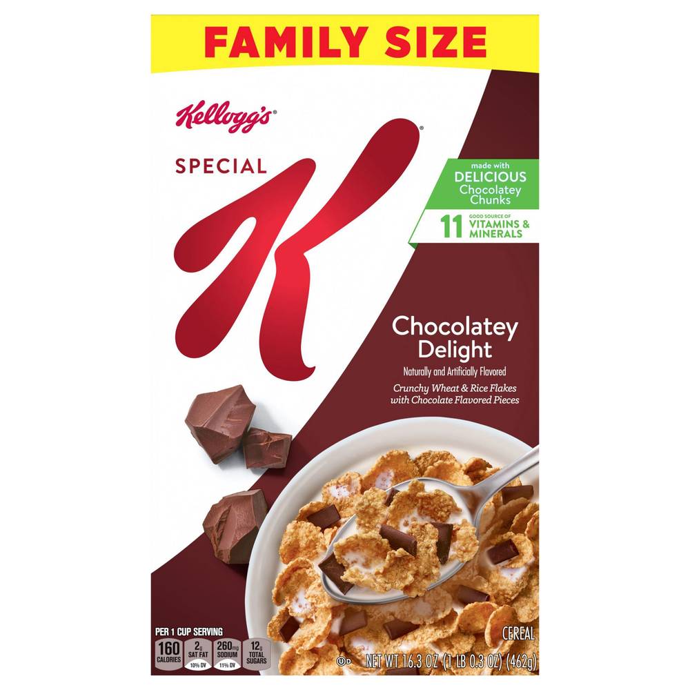 Special K Kellogg's Breakfast Cereal (chocolatey delight)