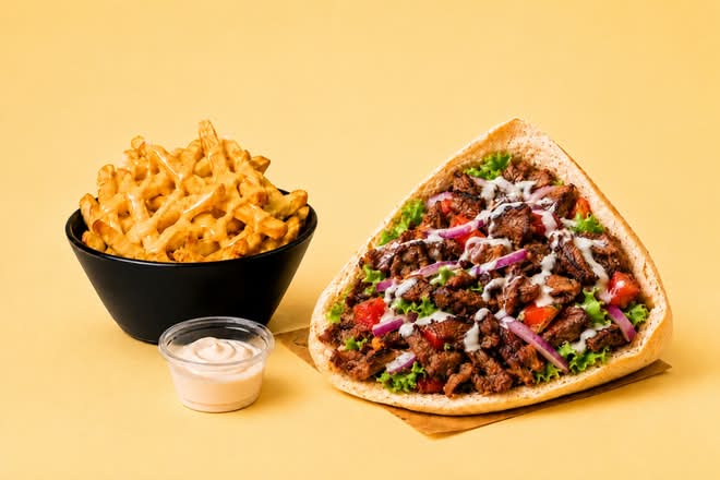 Kebab'z Pain 🥙+ Frites 🍟