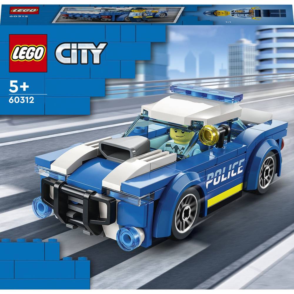 Lego - City kit de construction de la voiture de police 60312 (5+)