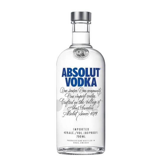 Vodka Blue - Alc. 40% Vol. Absolut 70 cl
