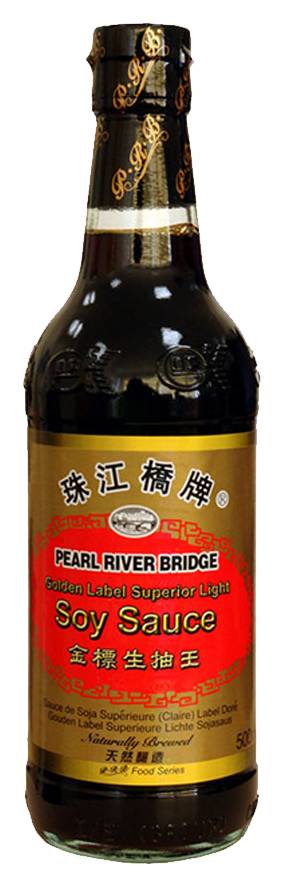 Pearl River Bridge Gold Label Superior Light Soy Sauce (500ml)